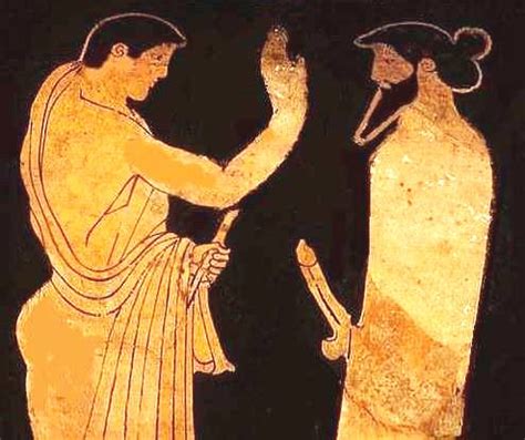hermes immagine antica con grande fallo